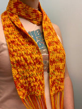 Load image into Gallery viewer, Falling Scarf Crochet Pattern - Sock/Fingering Weight Yarn - One Hank Wonder
