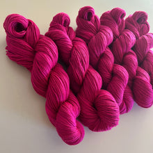 Load image into Gallery viewer, We Got the Beet - Hand Dyed Merino Wool &amp; Nylon Superwash Yarn
