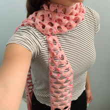 Load image into Gallery viewer, The Very Thought of Ewe Scarf Crochet Pattern - One Hank Wonder
