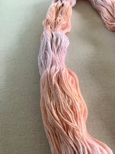 Load image into Gallery viewer, OOAK Variant (Trial 20) of Moment 4 Life (Pink Champagne Cake) - Hand Dyed Superwash Merino Wool, Cashmere &amp; Nylon Sock Yarn
