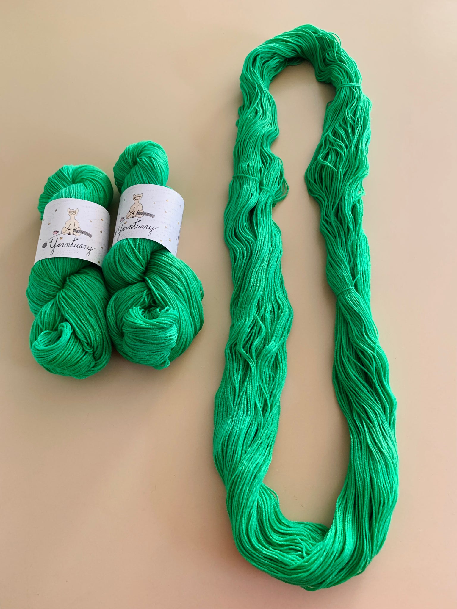 Hand Dyed Wool Thread