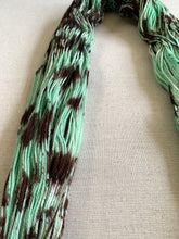 Load image into Gallery viewer, Melting (Mint Chocolate Chip Ice Cream) - Extra Chocolate Version - Hand Dyed Superwash Merino Wool &amp; Nylon Sock Yarn
