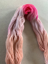 Load image into Gallery viewer, OOAK Variant (Trial 20) of Moment 4 Life (Pink Champagne Cake) - Hand Dyed Superwash Merino Wool, Cashmere &amp; Nylon Sock Yarn
