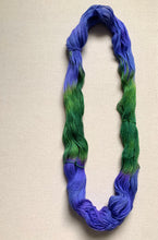 Load image into Gallery viewer, OOAK Variant (Trial 7) of Old Money Hand Dyed Superwash 100% Merino Wool Sock Yarn
