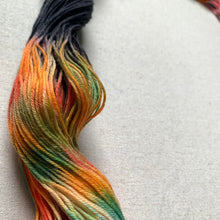 Load image into Gallery viewer, OOAK Variant (Trial 2) of Hiiiiiiiii Hand Dyed Superwash Merino Wool and Recycled  Nylon Sock Yarn
