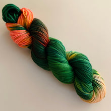 Load image into Gallery viewer, Mornin’ Dart Hand Dyed Superwash 100% Merino Wool Worsted Yarn
