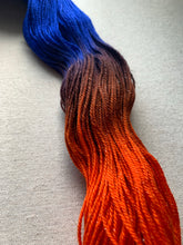 Load image into Gallery viewer, Astronaut in the Ocean Hand Dyed Sparkly Merino Wool &amp; Nylon Superwash Yarn
