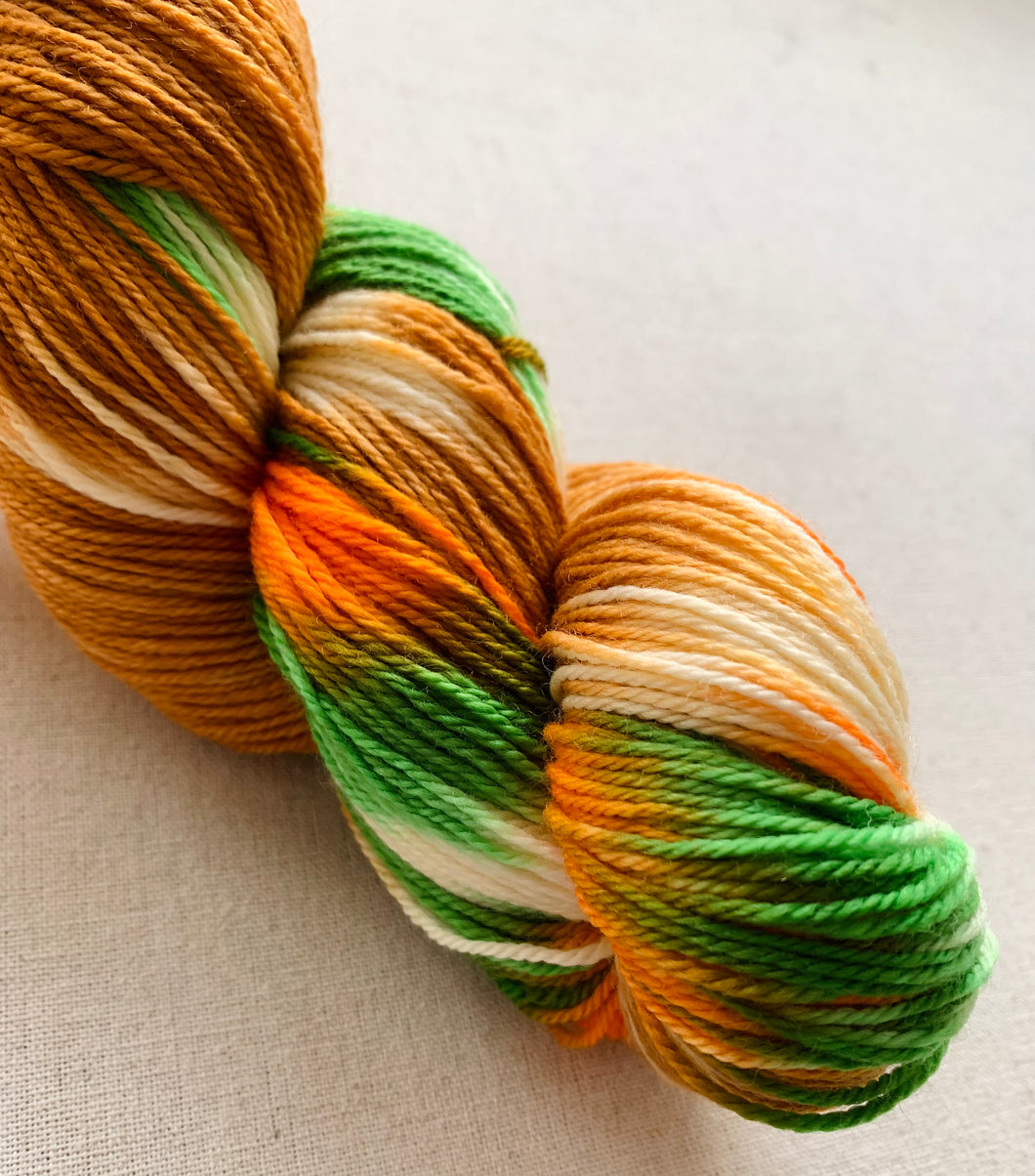 24Carrot Magic Hand Dyed Superwash Merino Wool & Nylon Sock Yarn