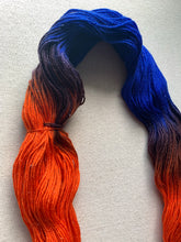 Load image into Gallery viewer, Astronaut in the Ocean Hand Dyed Sparkly Merino Wool &amp; Nylon Superwash Yarn
