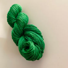 Load image into Gallery viewer, Mele Kalikimaka Hand Dyed Superwash Merino Wool &amp; Nylon Sparkle Sock Yarn
