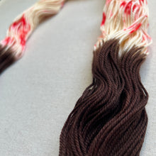 Load image into Gallery viewer, Bark at the Moon - Peppermint Bark - Hand Dyed Superwash - Merino Wool - DK Yarn
