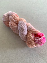 Load image into Gallery viewer, OOAK Variant (Trial 20) of Moment 4 Life (Pink Champagne Cake) - Hand Dyed Superwash Merino Wool, Cashmere &amp; Nylon Sock Yarn
