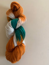 Load image into Gallery viewer, OOAK Variant (Trial 4) of Century Man Hand Dyed Superwash Merino Wool, Cashmere &amp; Nylon Sock Yarn
