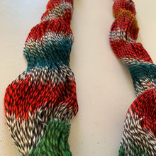 Load image into Gallery viewer, Send in the Clowns (Joaquin Phoenix Joker) Hand Dyed Marled Wool Yarn
