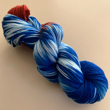 Load image into Gallery viewer, OOAK Variant (Trial 3) Scoops Troop Hand Dyed Merino Wool, Cashmere &amp; Nylon Superwash Yarn
