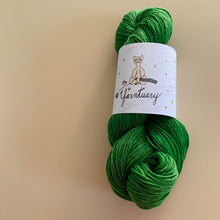 Load image into Gallery viewer, Mele Kalikimaka Hand Dyed Superwash Merino Wool &amp; Nylon Sparkle Sock Yarn
