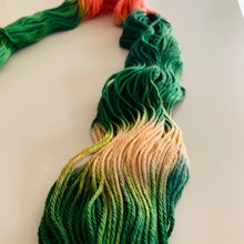 Load image into Gallery viewer, Mornin’ Dart Hand Dyed Superwash 100% Merino Wool Worsted Yarn
