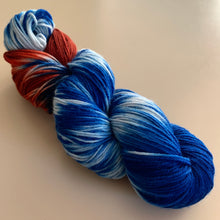 Load image into Gallery viewer, OOAK Variant (Trial 3) Scoops Troop Hand Dyed Merino Wool, Cashmere &amp; Nylon Superwash Yarn
