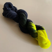 Load image into Gallery viewer, Lullaby Firefly Hand Dyed Superwash Merino Wool &amp; Nylon Sparkle Sock Yarn
