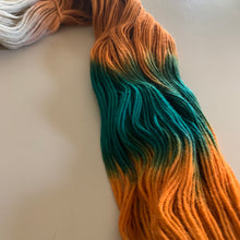 Load image into Gallery viewer, OOAK Variant (Trial 4) of Century Man Hand Dyed Superwash Merino Wool, Cashmere &amp; Nylon Sock Yarn
