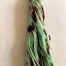 Load image into Gallery viewer, Melting (Mint Chocolate Chip Ice Cream) - Extra Chocolate Version - Hand Dyed Superwash 100% Merino Wool Worsted Yarn
