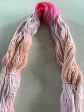 Load image into Gallery viewer, OOAK Variant (Trial 20) of Moment 4 Life (Pink Champagne Cake) - Hand Dyed Superwash Merino Wool, Cashmere &amp; Nylon Sock Yarn
