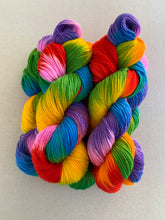 Load image into Gallery viewer, Lollipop Hand Dyed Superwash Merino Wool &amp; Nylon Sock Yarn
