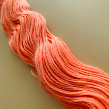 Load image into Gallery viewer, Peach Sky Hand Dyed Superwash Merino Wool &amp; Nylon Sparkle Sock Yarn
