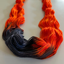 Load image into Gallery viewer, All Burn, No Bridge - Lot 1 - Hand Dyed Superwash Merino Wool DK Yarn
