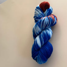 Load image into Gallery viewer, OOAK Variant (Trial 3) Scoops Troop Hand Dyed Merino Wool, Cashmere &amp; Nylon Superwash Yarn
