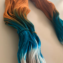 Load image into Gallery viewer, OOAK Variant (Trial 2) of Century Man Hand Dyed Superwash Merino Wool, Cashmere &amp; Nylon Sock Yarn
