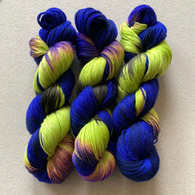 Load image into Gallery viewer, Gods and Monsters Hand Dyed Superwash Merino Wool, Cashmere &amp; Nylon Sock Yarn
